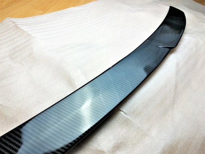 💯Carbon Fiber Rear Spoiler Kit Fit For Audi A6 S6 C8💯