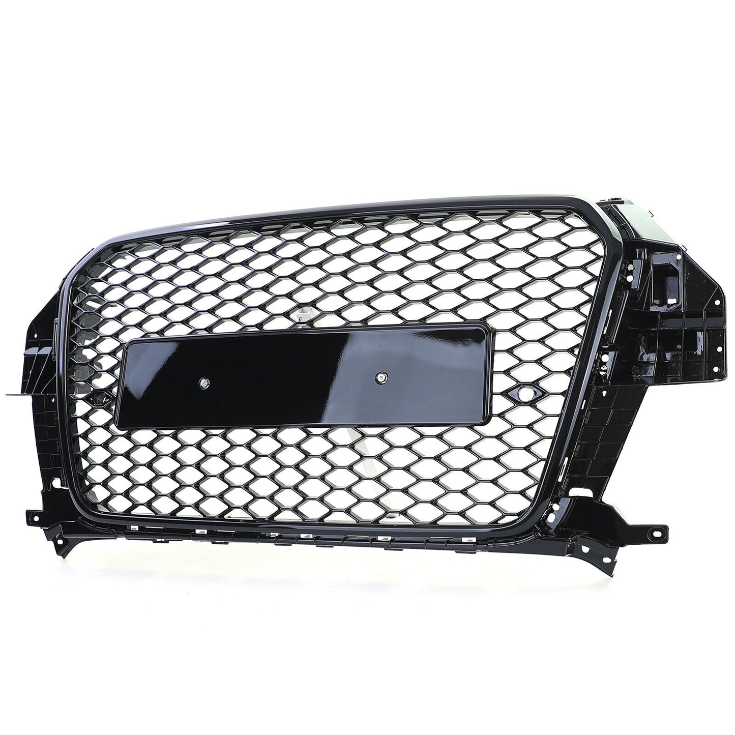 Glossy Sport Honeycomb Radiator Grille for Audi Q3 8U prefacelift 11-15