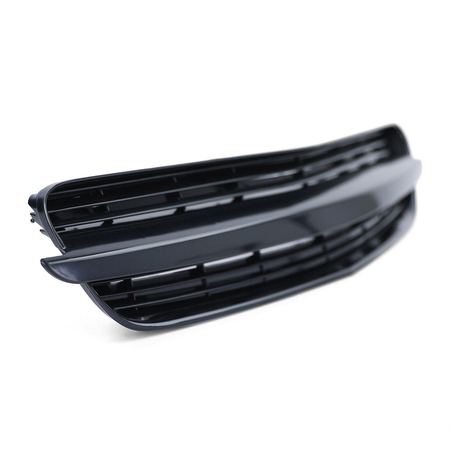 Black emblemless sports radiator grille compatible with Opel Vectra C 02-05 Signum 03-05 
