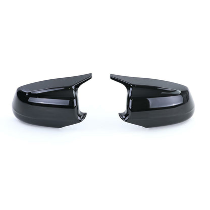 Gloss Black Sport Mirror Replacement Caps Fit For BMW 5 Series F10 F11 10-13 