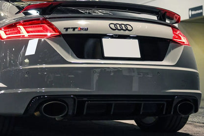 🤩DIFFUSORE ADATTO PER AUDI TT 8S S-LINE (2013-2016) STILE TT🤩