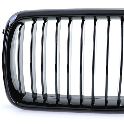 Aftermarket Gloss Black Performance Electric Grille Compatible with BMW 3 Series E36 96-99 