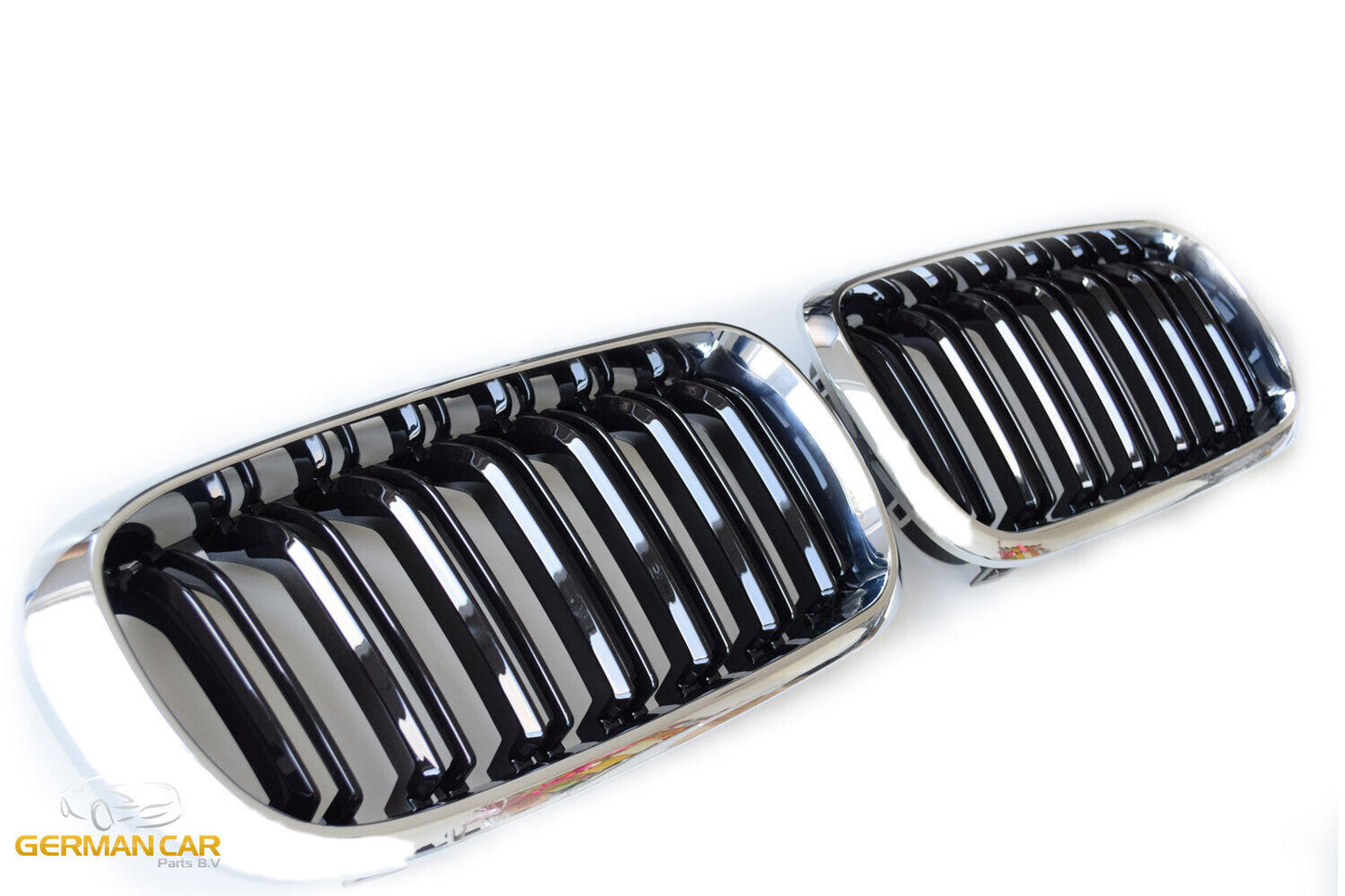 GRILLE FOR BMW X5 X6 F15 F16 BLACK CHROME 