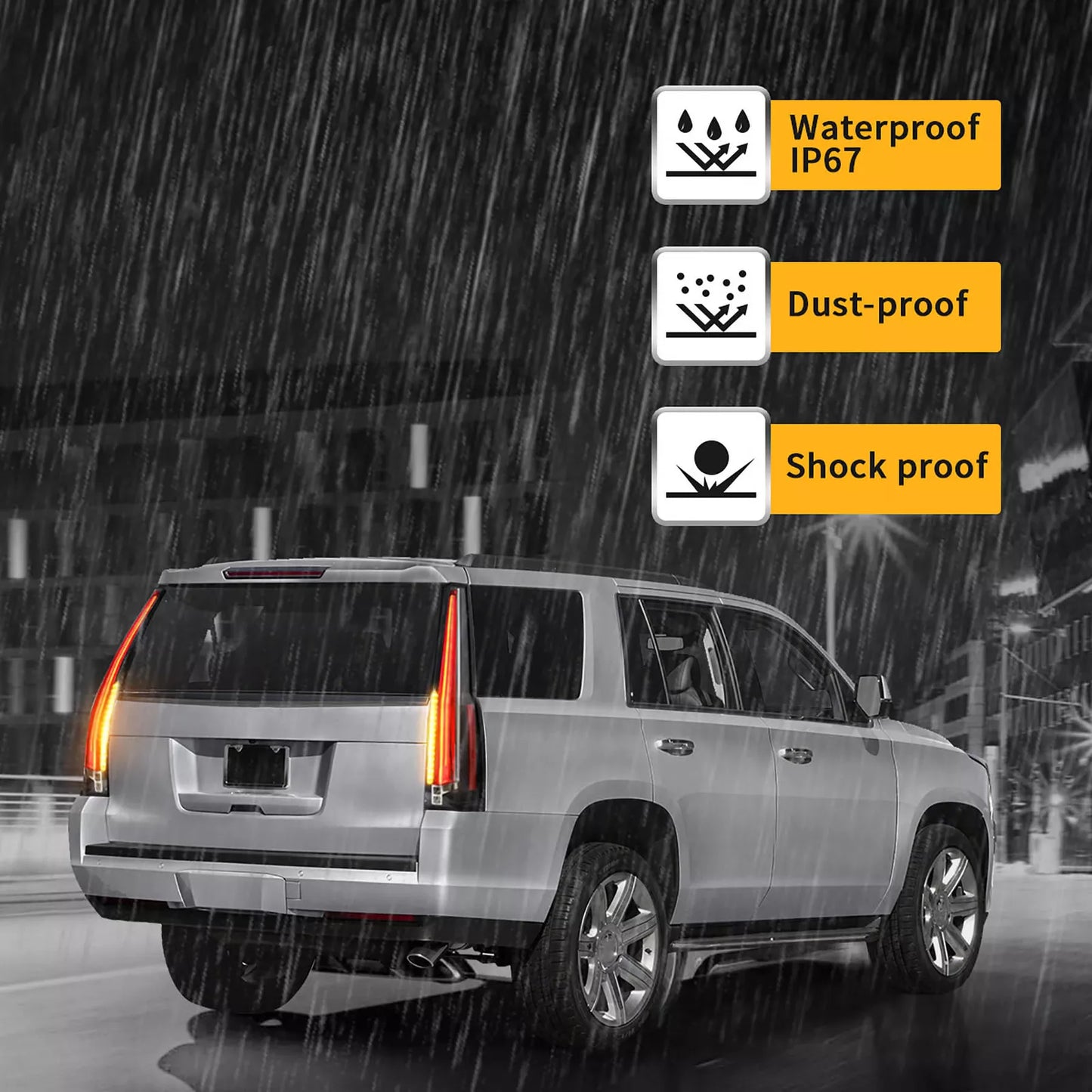 ⭐ART.2946 Fanali Posteriori a LED Stile Cadillac Escalade – GMC Yukon 2015–2020⭐