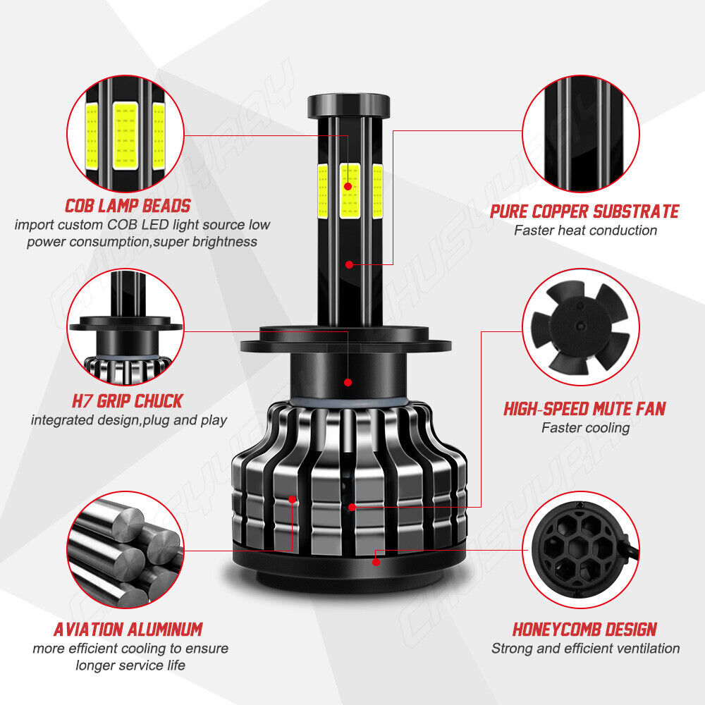 Per Land Rover Range Rover Sport 06-09 Faro LED 6000K + KIT lampadine fendinebbi