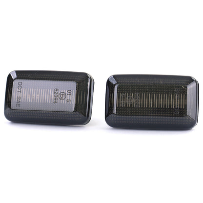 Indicatore di direzione laterale a LED fumè nero per Audi 80 B4 90 100 200 V8 A6