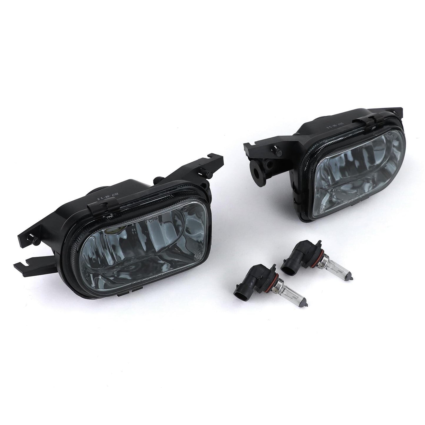 Set fendinebbia in vetro trasparente smoke nero aftermarket compatibile con Mercedes W203 CL203 C209 SLK R170