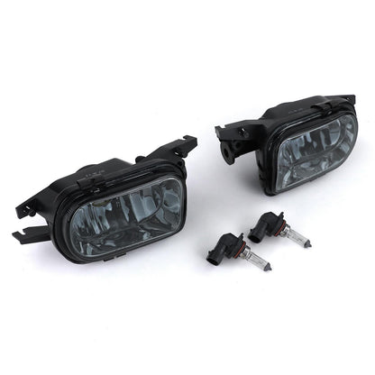 Set fendinebbia in vetro trasparente smoke nero aftermarket compatibile con Mercedes W203 CL203 C209 SLK R170