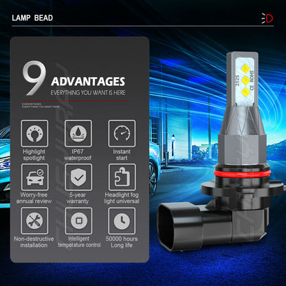 For Lexus IS250 IS350 2006 - 2010 6pc 8000K LED Headlights + Fog Light Bulbs KIT 