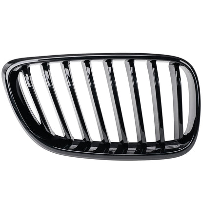 Griglia rene ponte singola adatta per BMW Serie 2 F22 F23 F87 nero pianoforte