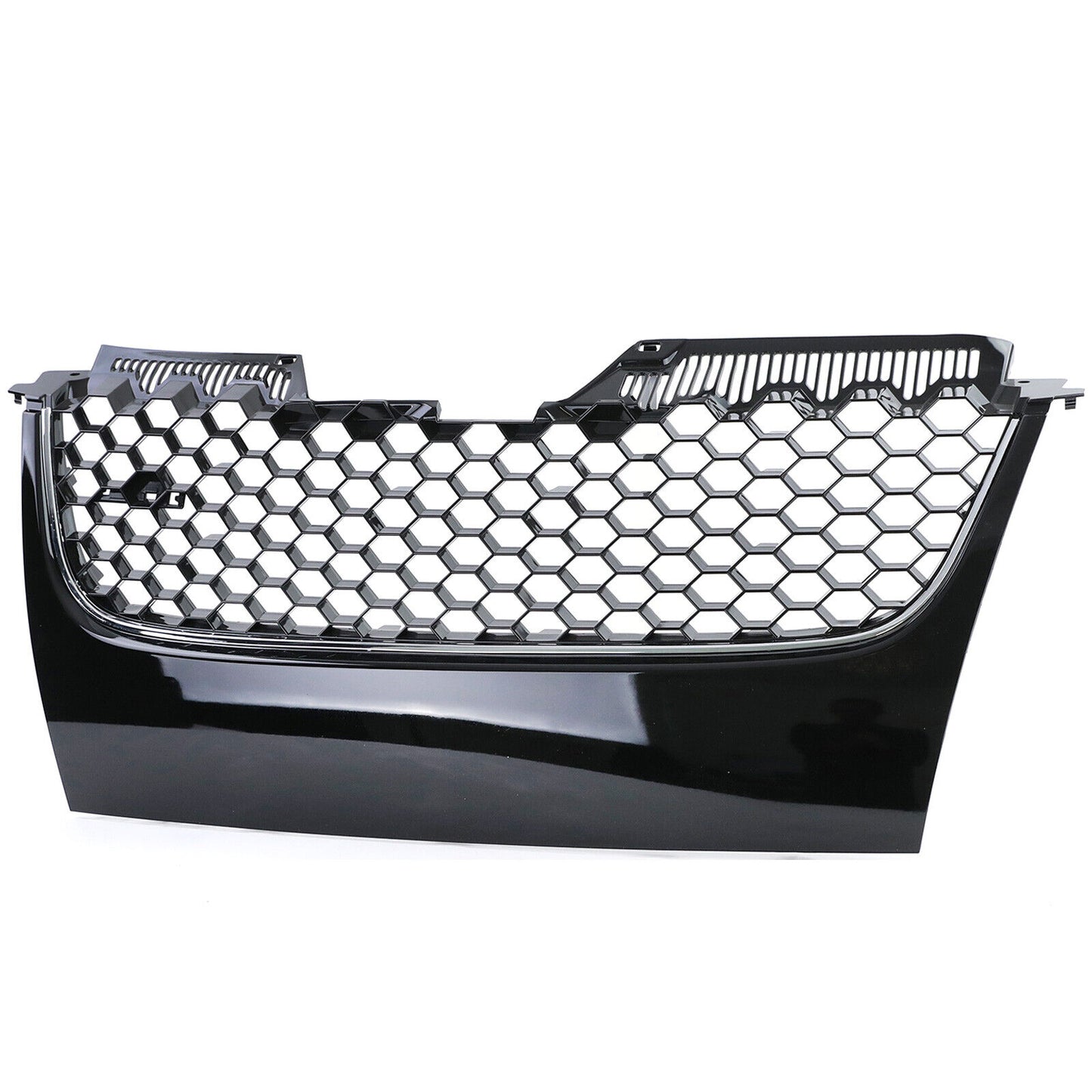 Griglia del radiatore a nido d'ape cromata, senza stemma per VW Golf 5 GTI 03-09