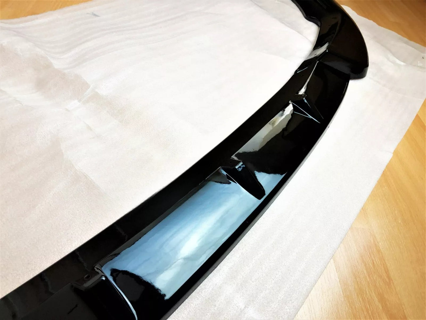 🧡Splitter Nero Lucido Adatto Per BMW Serie 3 G20 G21 M Sport Kit🧡