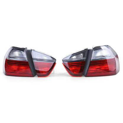 Rear lights suitable for BMW 5 Series E39 sedan 95-00 red black Glass 