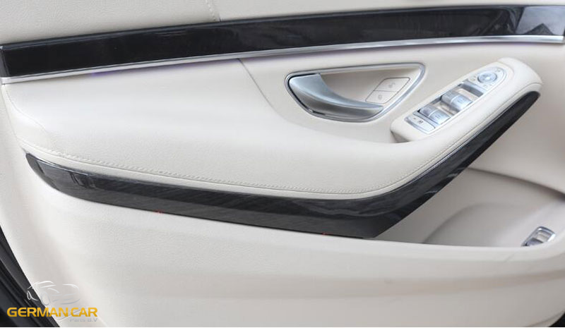 Decorative bars for Mercedes W222 S-Class door trim 