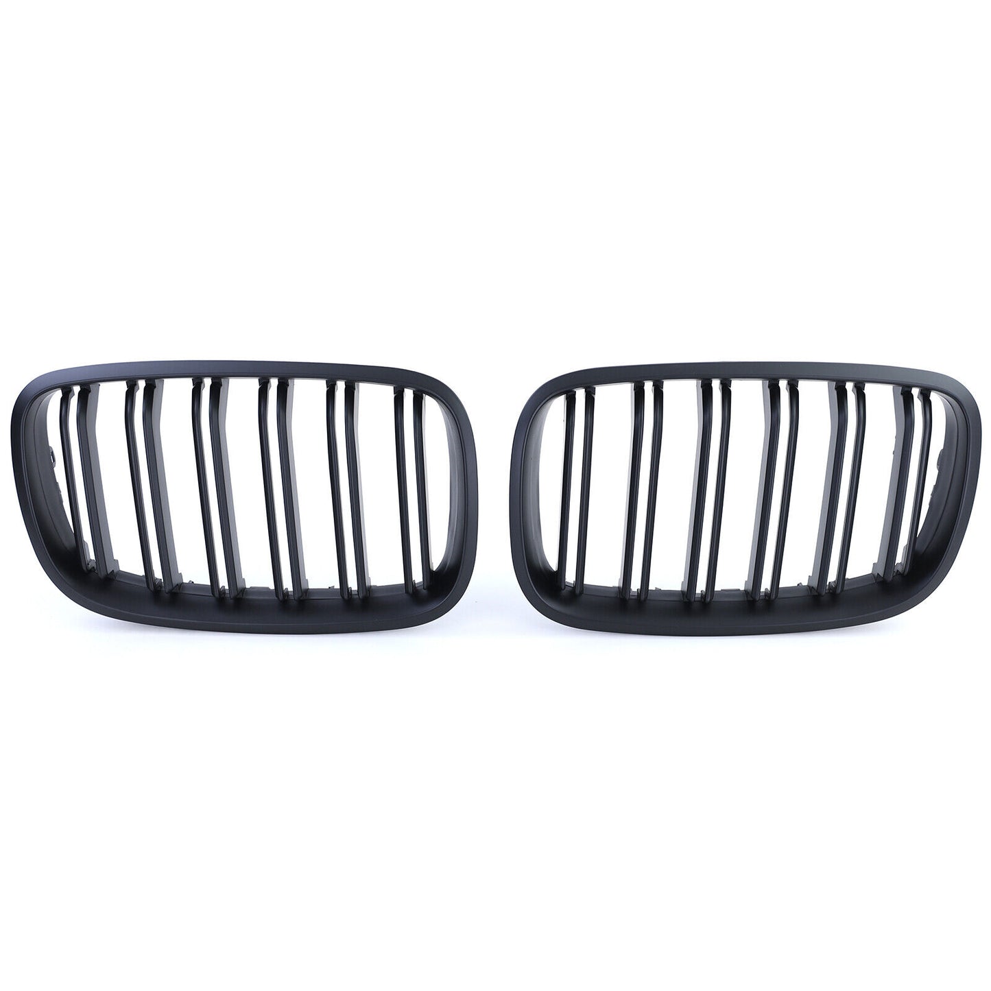 Aftermarket Matte Performance Double Bar Sport Grille Compatible with BMW X5 E70 X6 E71 