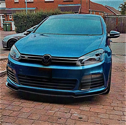 😎Kit diffusori nero lucido adatto per VW Golf MK6 R20 R nero lucido 2008-2013😎