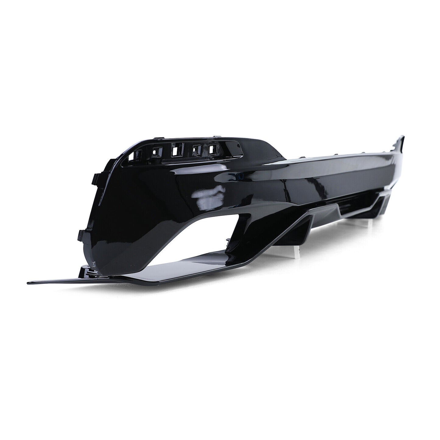 Diffusore posteriore Performance lucido aftermarket compatibile con BMW Serie 5 G30 G31 ab16 520 525 530 540