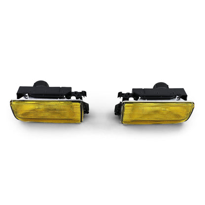 Fog lamp yellow grooved with bracket suitable for BMW E36 also M3 90-99 