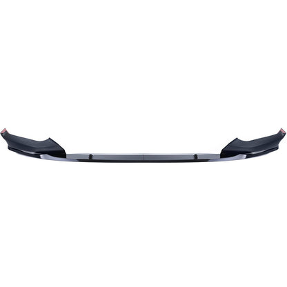 Paraurti a labbro spoiler anteriore nero lucido aftermarket compatibile con BMW Serie 5 G30 G31