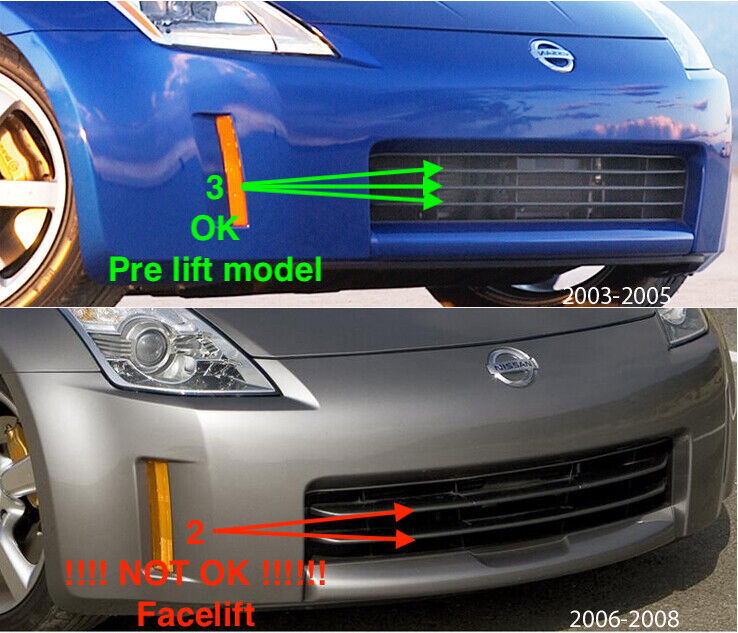GREMBIALATURA ANTERIORE PER NISSAN 350Z ( 2002-2006 )