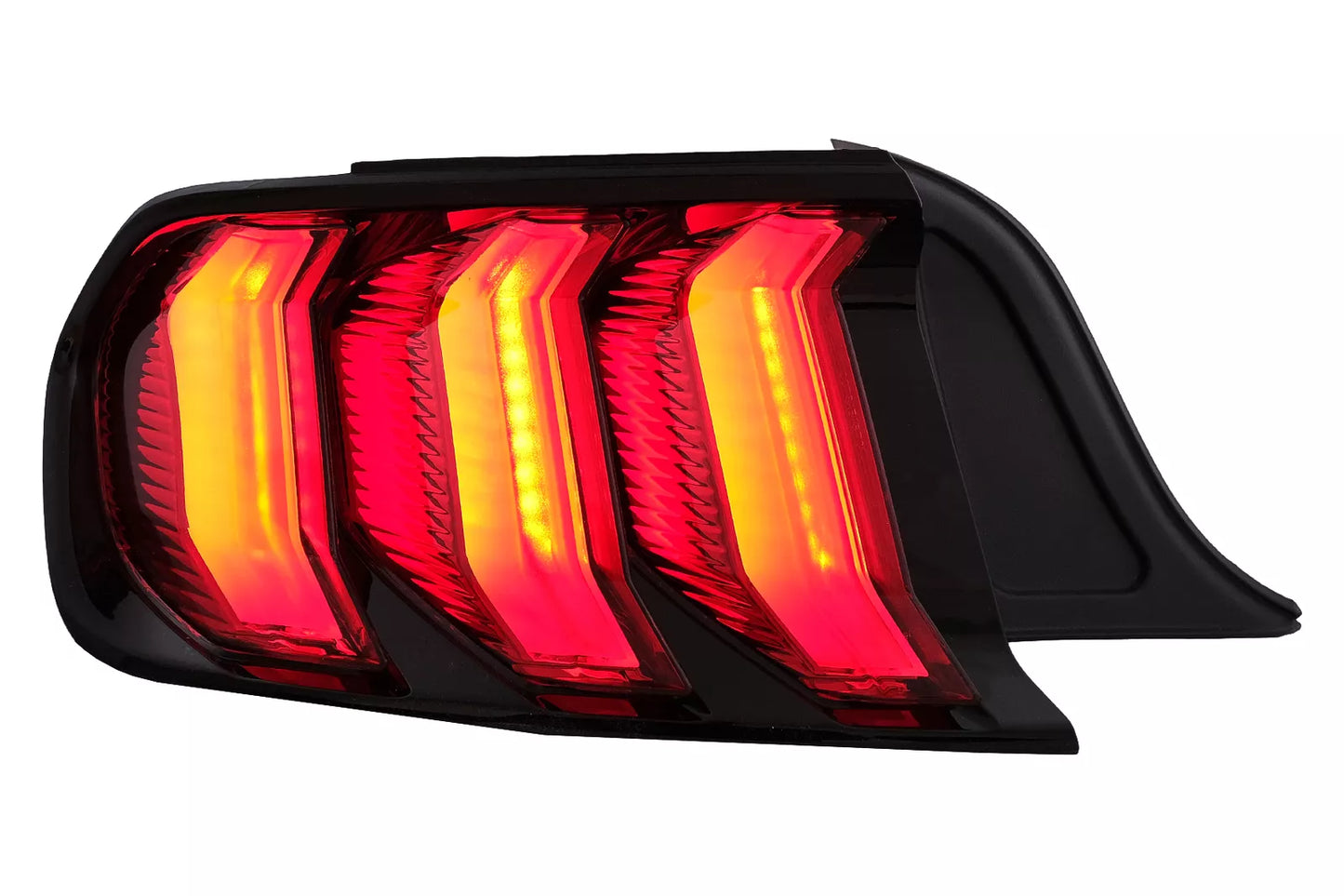 ⭐Fanali Full LED per Ford Mustang VI S550 15-19 Luci Dinamiche Rosse⭐