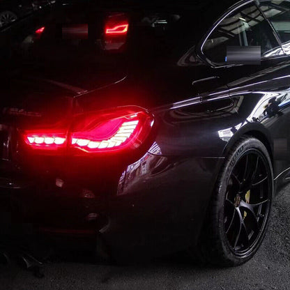 Red OLED Dynamic Rear Lights Suitable for BMW 4 Series F32 F33 F36 F82 