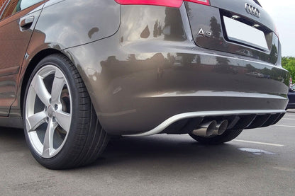 DIFUSORE  COMPATIBILE PER AUDI A3 8P ( restyling 2008-2012 ) STILE RS3