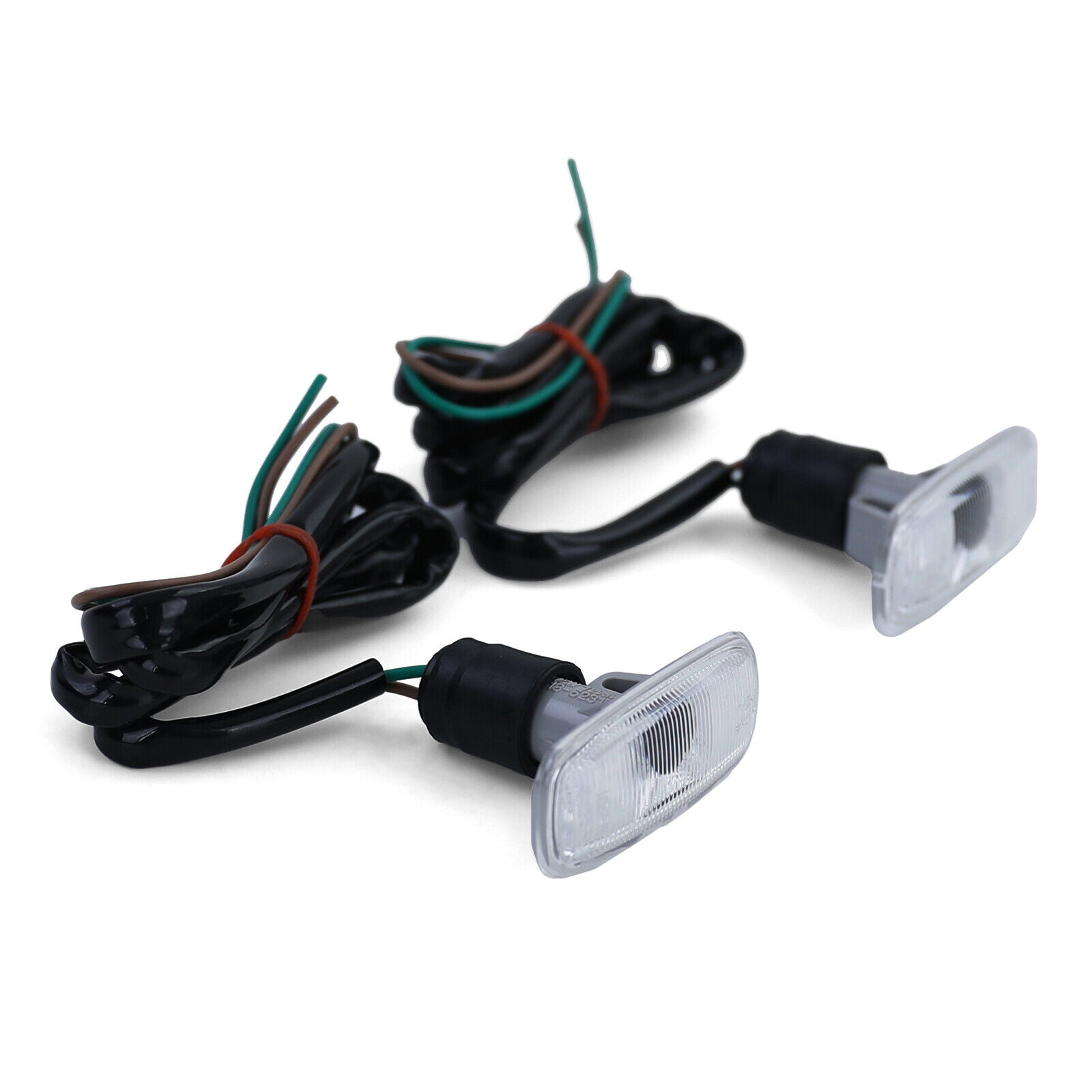 Coppia frecce laterali bianche per Audi A8 4G A4 8D2 A3 8L A6 C5 TT 8N A2- AUTOELEGANCERICAMBI