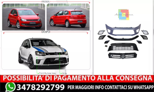✨KIT CARROZZERIA ADATTO PER VW POLO 2010-2017 WRC✨