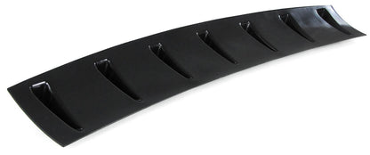 Universal 7-Flat Rear Bumper Diffuser Gloss Black 