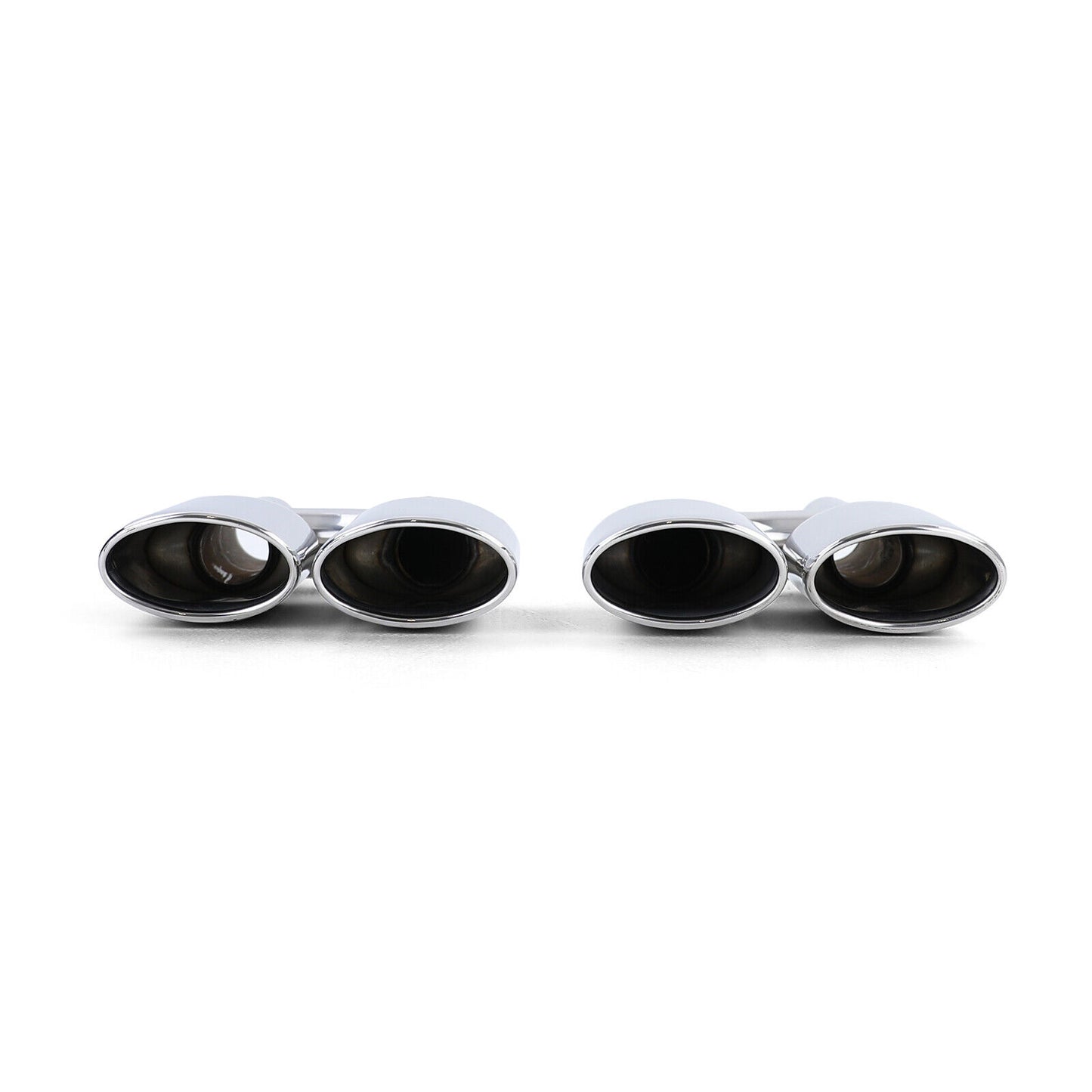 Terminali di scarico sportivi in acciaio inox aftermarket compatibile con Mercedes W204 W211 W164 W166 W221 R230