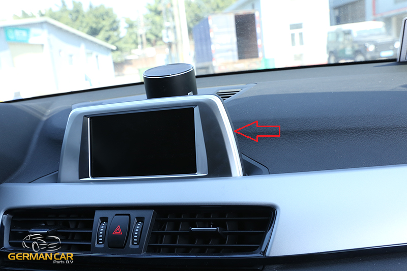 For BMW X1 F48 Navi screen chrome frame diaphragm 