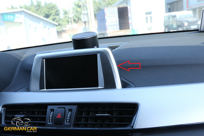 For BMW X1 F48 Navi screen chrome frame diaphragm 