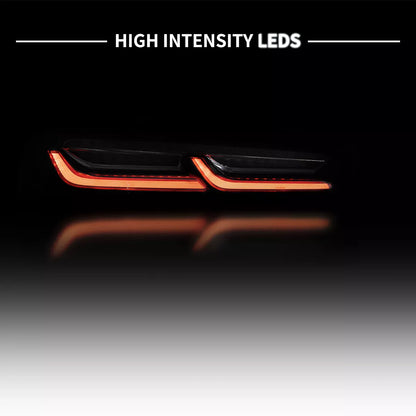 ⭐ART.2897 Fanali Posteriori a LED DRL Bianco/Fumé –Chevrolet Camaro (2016–2018 ⭐