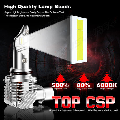 Per Chevy Corvette C5 1997-2004 Combo 4X LED Lampadine Faro Anabbagliante 6000K