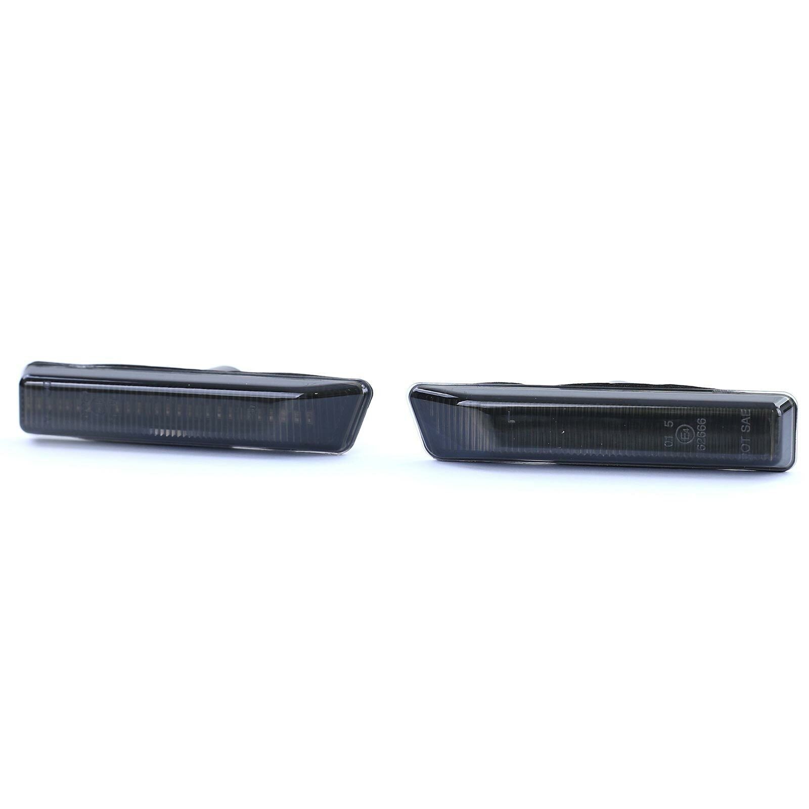 Coppia frecce laterali a LED Fumo Nero adatto per BMW Serie 3 E36 96-00 X5 00-07 AUTOELEGANCERICAMBI