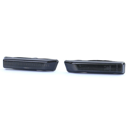 Coppia frecce laterali a LED Fumo Nero adatto per BMW Serie 3 E36 96-00 X5 00-07 AUTOELEGANCERICAMBI