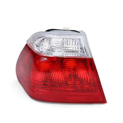 Fanale posteriore esterno rosso bianco trasparente sinistro per BMW Serie 3 E46