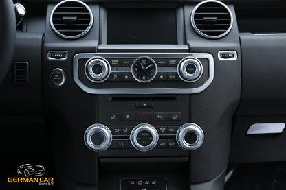 For Land Rover Discovery 4 L319 Chrome Frame Navigation Rings and Rad Buttons 