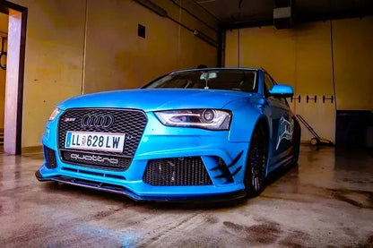 ✨Glossy Black Honeycomb Grille SUITABLE FOR Audi RS4 Style A4 S4 B8.5✨