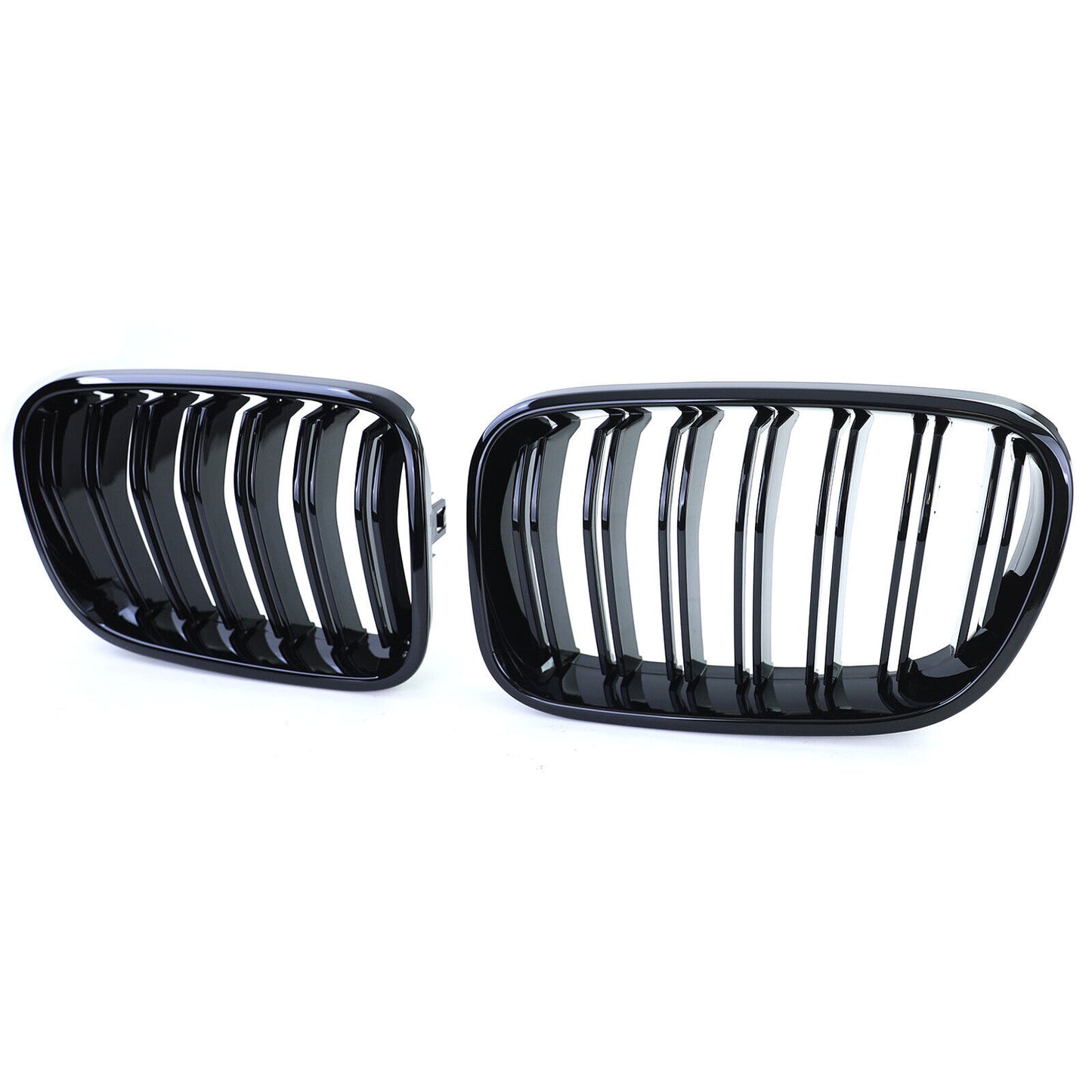 Griglia del radiatore sportiva doppia barra lucida per prestazioni compatibile per BMW X3 F25 10-14