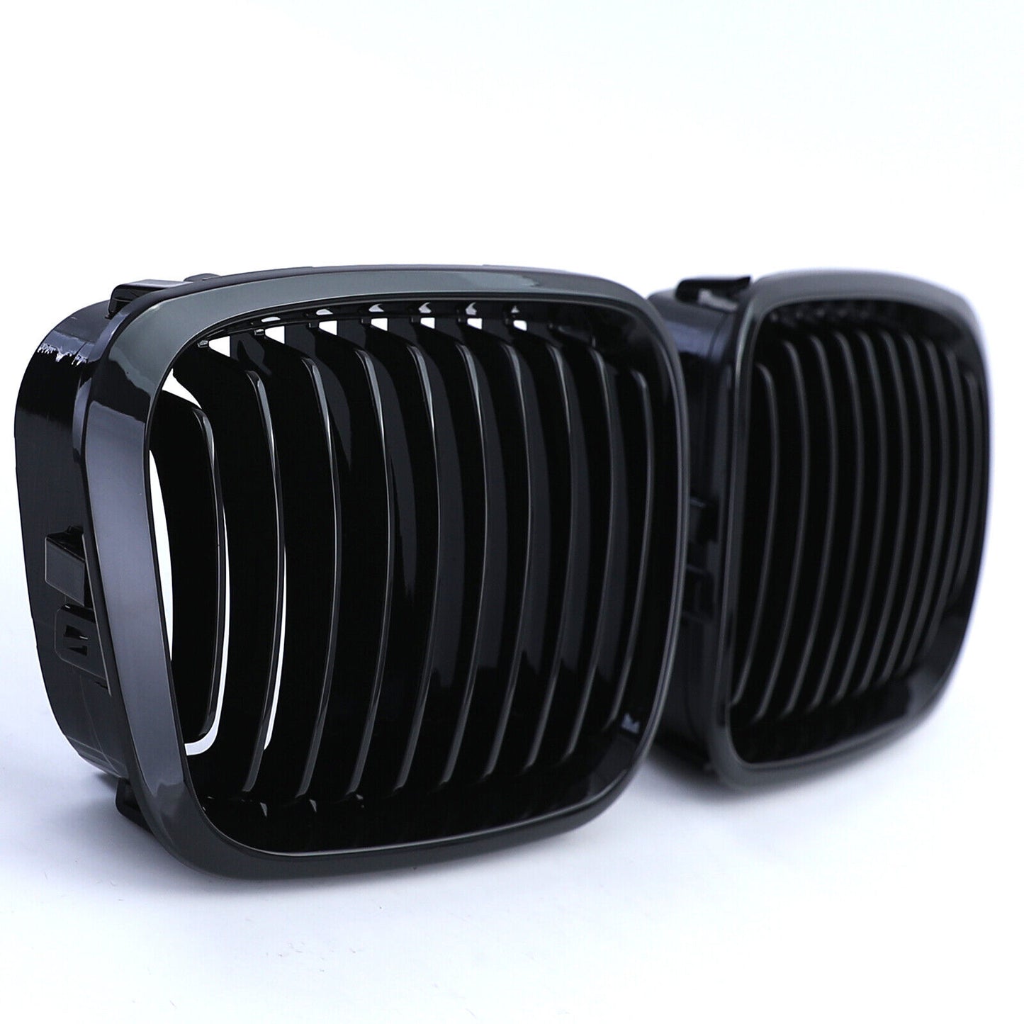 Griglia del radiatore lucida ad alte prestazioni aftermarket compatibile con BMW Serie 3 E46 Limousine Touring 98-01
