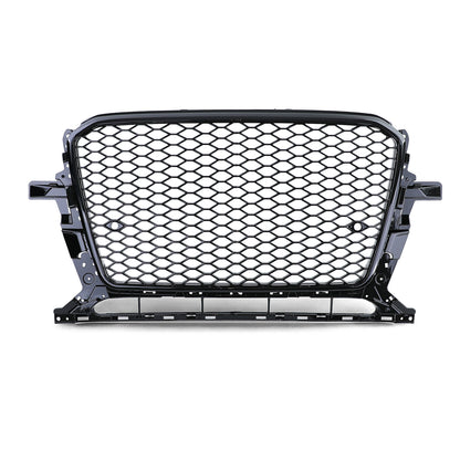 Griglia radiatore a nido d'ape look sportivo senza emblema per Audi Q5 8R 12-16