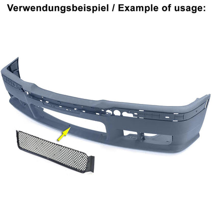Griglia Griglia per Paraurti Anteriore Sportivo aftermarket compatibile con BMW Serie 3 E36 90-99