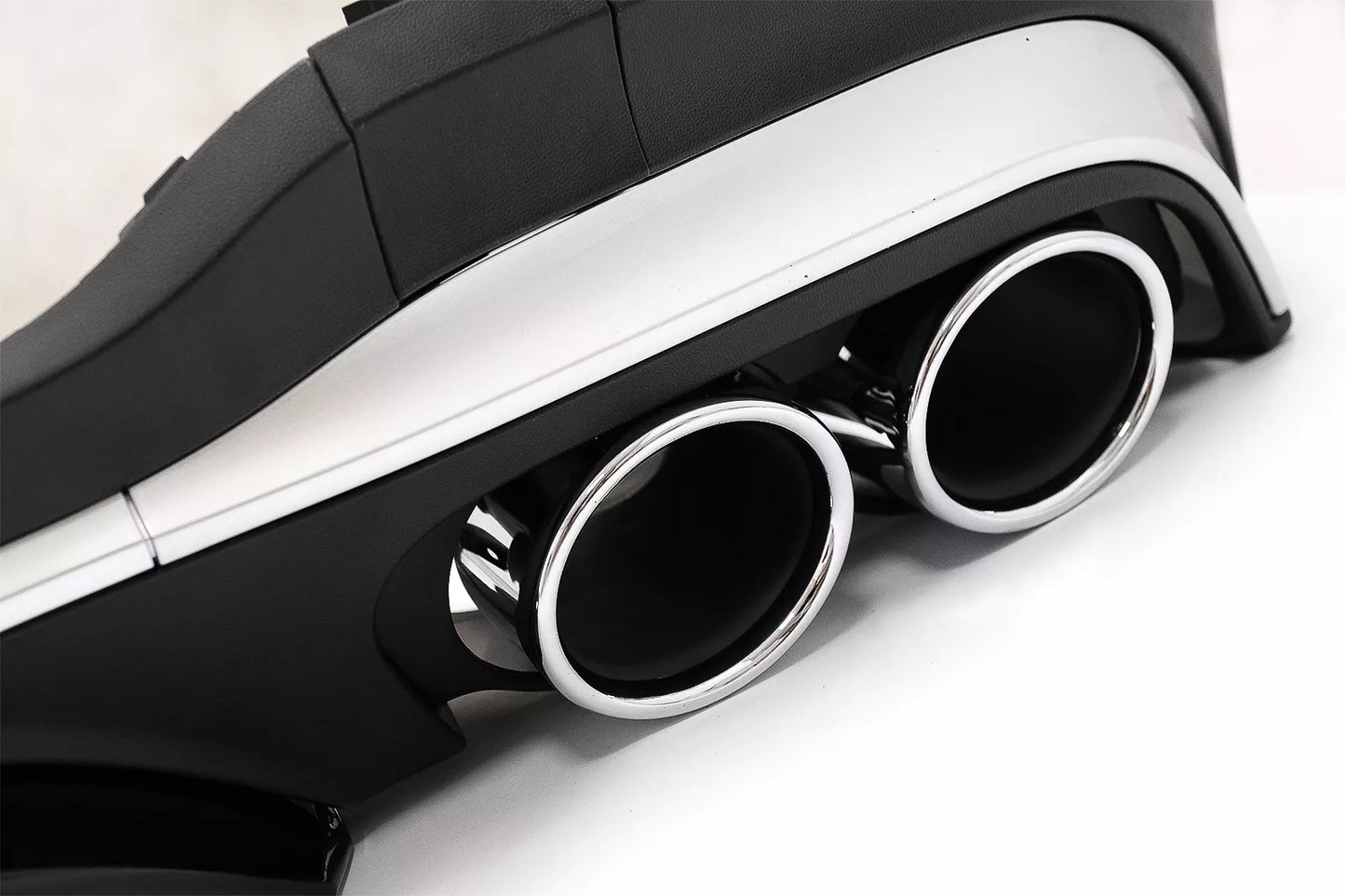 💎Diffusore Punte Argento per Mercedes GLC SUV X253 Facelift 2020- GLC43💎