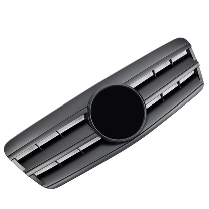 MATT BLACK SPORT COOLER GRILLE SUITABLE FOR MERCEDES W208 CLK CLASS 