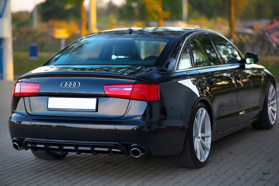 DIFFUSORE ADATTO PER AUDI A6 C7 2011-2014 ( non per S-Line )