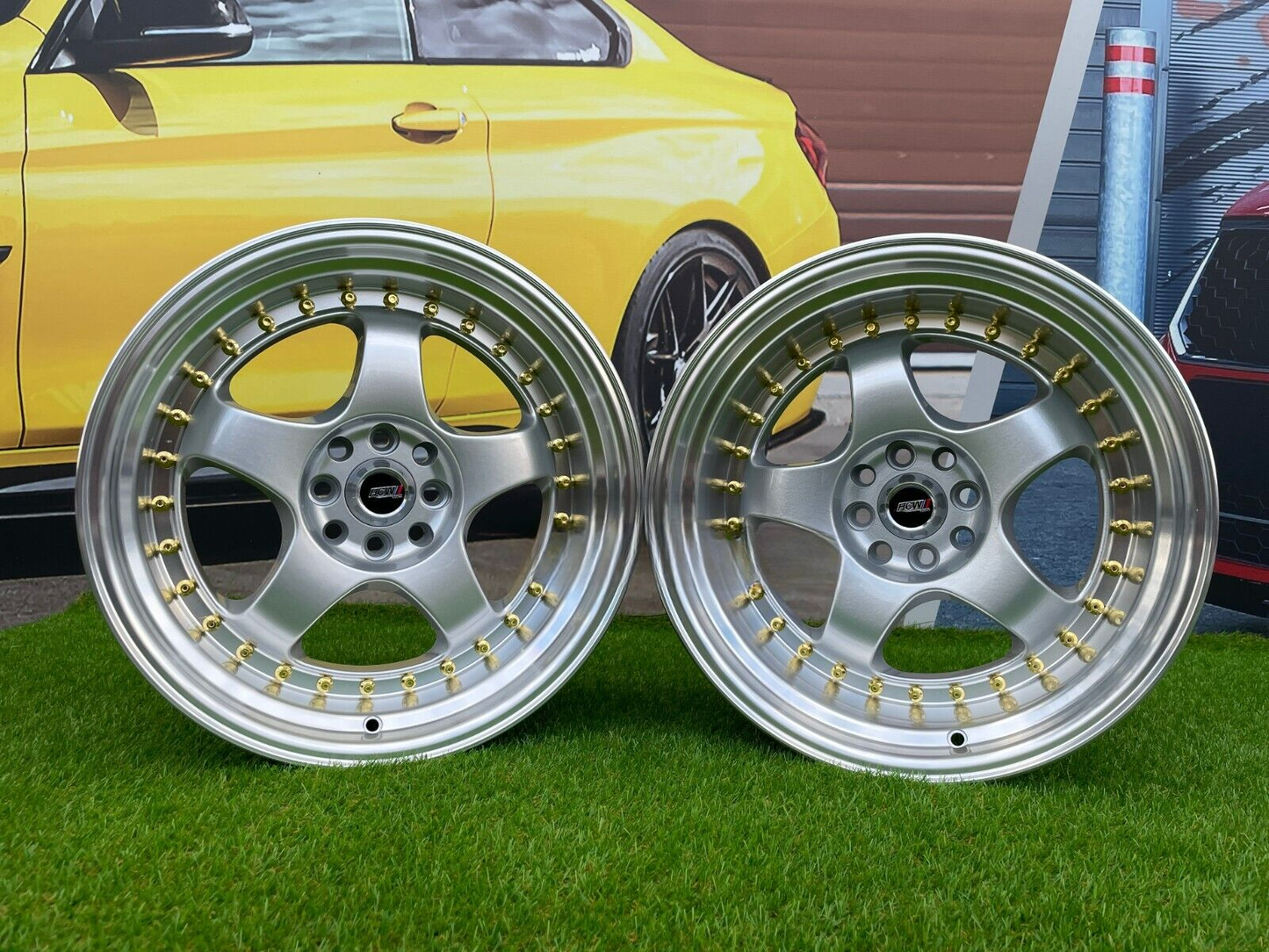 ADATTO PER BMW E30 CERCHI IN LEGA 17 inch 4X100 8.5J + 10J Lavoro S1 style