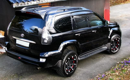 SPOILER ADATTO PER TOYOTA LAND CRUISER J12 120 125 2002-2010