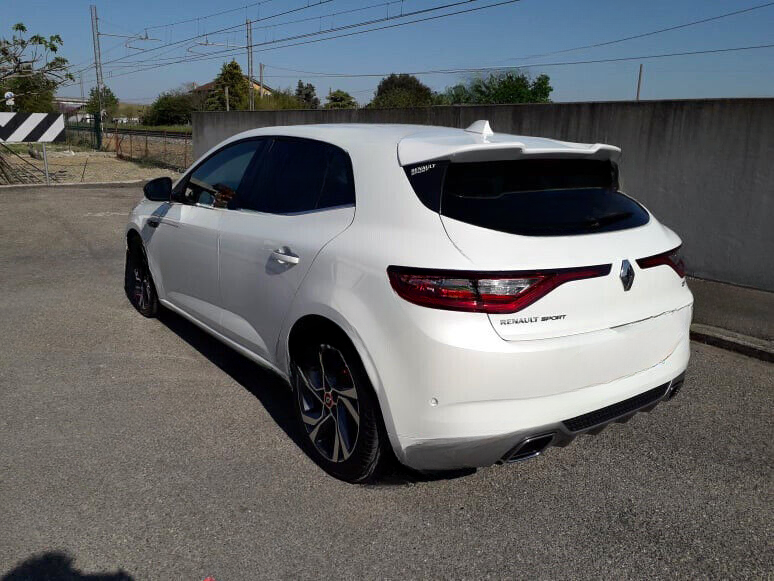 SPOILER POSTERIORE RENAULT MEGANE 4 RS STILE - PER MODELLO STANDARD